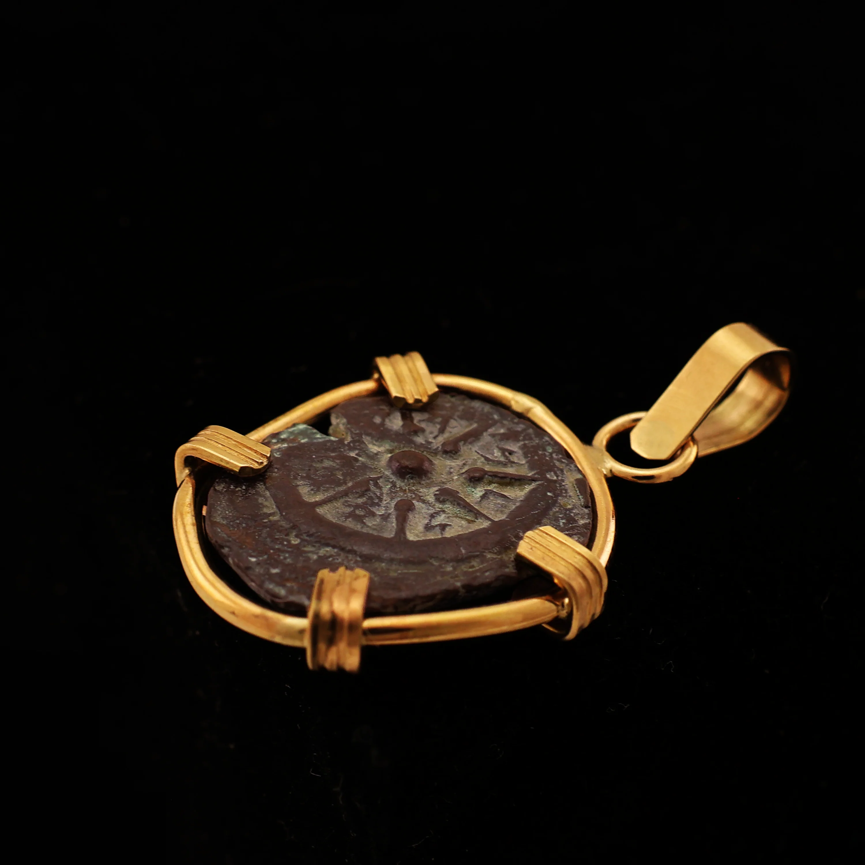 Biblical Widow's Mite Coin Pendant - Image 3