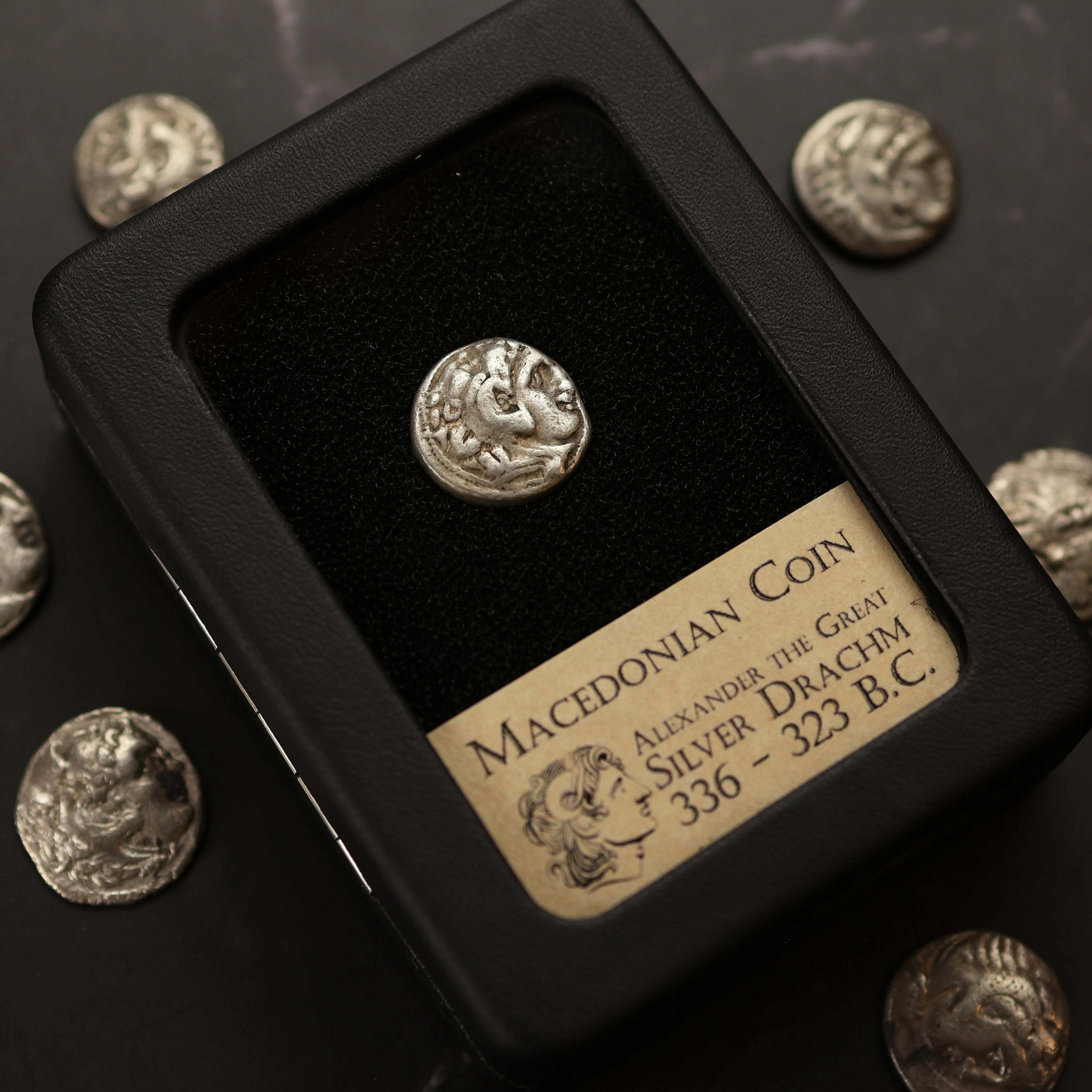 Macedonian Coin | Alexander The Great Silver Drachm - Image 3